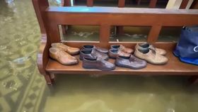 VIDEO Taifunul Uifa lovește Asia în plină caniculă europeană! O nuntă curajoasă a avut loc  în mijlocul inundațiilor